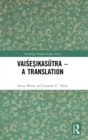 Vaisesikasutra - A Translation - Book