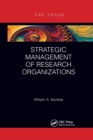 Strategic Management of Research Organizations - Book
