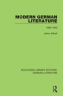 Modern German Literature : 1880-1950 - Book