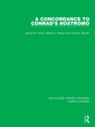 A Concordance to Conrad's Nostromo - Book