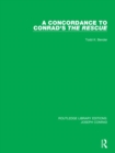 A Concordance to Conrad's The Rescue - Book