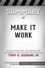 Summary of Make it Work : Conversation Starters - Book