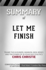 Summary of Let Me Finish : Conversation Starters - Book