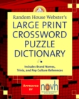 Random House Webster's Large Print Crossword Puzzle Dictionary - Book