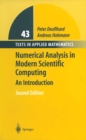 Numerical Analysis in Modern Scientific Computing : An Introduction - Peter Deuflhard