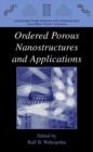 Ordered Porous Nanostructures and Applications - Book