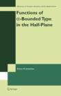 Functions of a-Bounded Type in the Half-Plane - Book