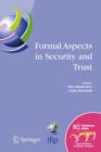 Formal Aspects in Security and Trust : IFIP Tc1 Wg1.7 Workshop on Formal Aspects in Security and Trust (Fast), World Computer Congress, August 22-27, 2004, Toulouse, France - Book