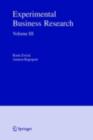 Experimental Business Research : Volume III: Marketing, Accounting and Cognitive Perspectives - eBook