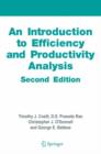 An Introduction to Efficiency and Productivity Analysis - Book