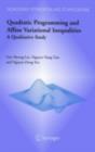 Quadratic Programming and Affine Variational Inequalities : A Qualitative Study - eBook