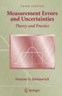 Measurement Errors and Uncertainties : Theory and Practice - Book