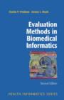 Evaluation Methods in Biomedical Informatics - Book