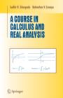 A Course in Calculus and Real Analysis - Book