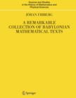 A Remarkable Collection of Babylonian Mathematical Texts : Manuscripts in the Schoyen Collection: Cuneiform Texts I - Book