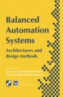 Balanced Automation Systems : Architectures and design methods - eBook