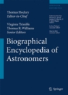Biographical Encyclopedia of Astronomers - Book