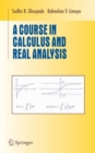 A Course in Calculus and Real Analysis - eBook
