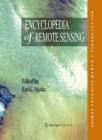 Encyclopedia of Remote Sensing - Book