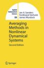 Averaging Methods in Nonlinear Dynamical Systems - Book
