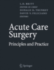 Acute Care Surgery : Principles and Practice - eBook