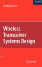 Wireless Transceiver Systems Design - Book