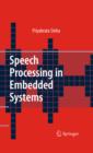 Speech Processing in Embedded Systems - eBook