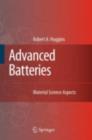 Advanced Batteries : Materials Science Aspects - eBook