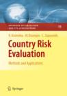 Country Risk Evaluation : Methods and Applications - Book