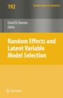 Random Effect and Latent Variable Model Selection - Book