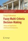 Fuzzy Multi-Criteria Decision Making : Theory and Applications with Recent Developments - Book