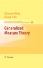 Generalized Measure Theory - eBook