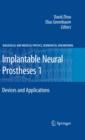 Implantable Neural Prostheses 1 : Devices and Applications - Book