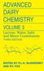 Advanced Dairy Chemistry : Volume 3: Lactose, Water, Salts and Minor Constituents - eBook