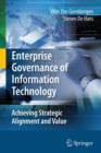 Enterprise Governance of Information Technology : Achieving Strategic Alignment and Value - Book