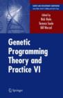 Genetic Programming Theory and Practice VI - Book
