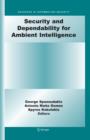 Security and Dependability for Ambient Intelligence - eBook