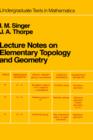 Lecture Notes on Elementary Topology and Geometry - Book