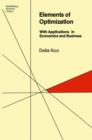 Elements of Optimization : With Applications in Economics and Business - Book