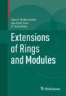 Extensions of Rings and Modules - Book