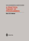 A Practical Theory of Programming - Book