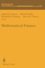 Mathematical Finance - Book