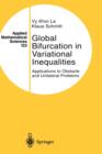 Global Bifurcation in Variational Inequalities : Applications to Obstacle and Unilateral Problems - Book