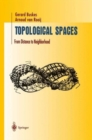 Topological Spaces : From Distance to Neighborhood - Book