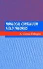 Nonlocal Continuum Field Theories - Book