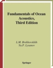 Fundamentals of Ocean Acoustics - Book