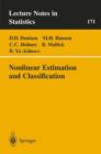 Nonlinear Estimation and Classification - Book