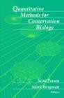 Quantitative Methods for Conservation Biology - Book