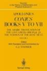Apollonius: Conics Books V to VII : The Arabic Translation of the Lost Greek Original in the Version of the Banu Musa - Book
