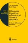 Differential Equations: A Dynamical Systems Approach : Ordinary Differential Equations - Book